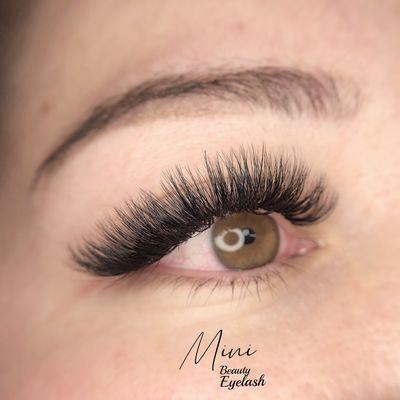 Full volume lashes Done by Mini Beauty Eyelash