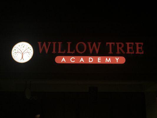 Academy sign