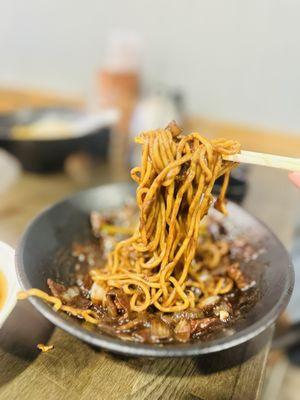 Black bean noodles