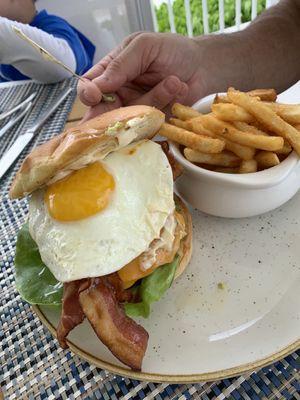 Brunch burger