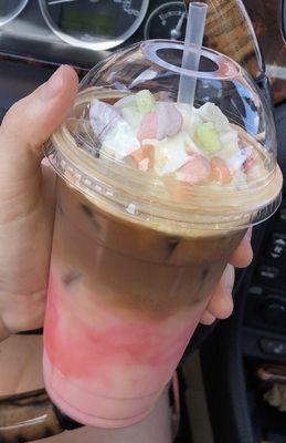 Lucky Charms Iced Latte