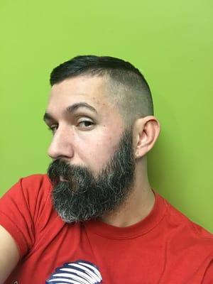 Freshly trimmed