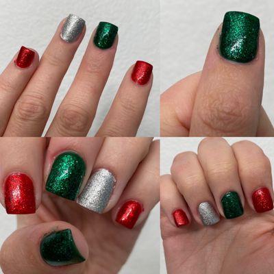 December nails by Lisa