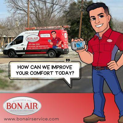 No matter the weather, we are here to improve your family's home comfort!