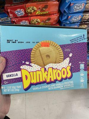 Expired Dunkaroos for $13.99