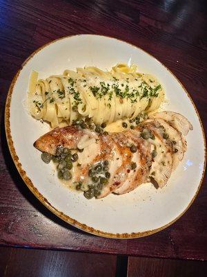 Chicken Cacciatore with freshly made pasta