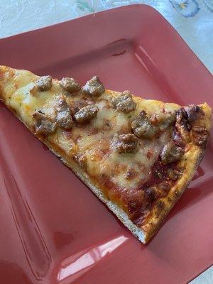 Sausage pizza