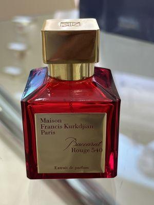 Maison Francis Kurkdjian Paris Baccarat Rouge 540!!!!!!!  Whew!  Yasssss!