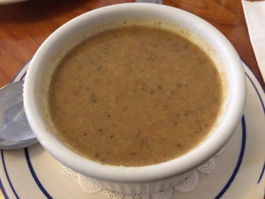 Mushroom soup