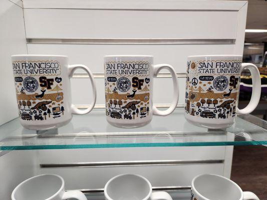 San Francisco State University - bookstore, mugs