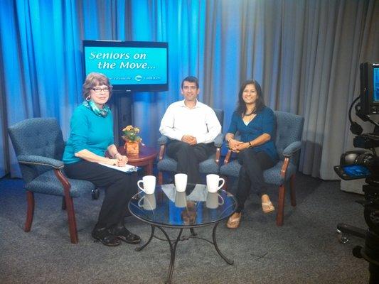 Owners, Ajay and Ritu at Westborough TV