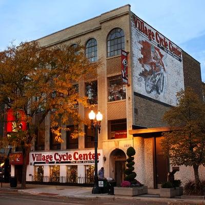 Village Cycle Center store front