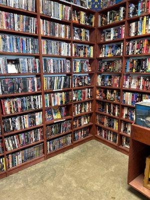 DVDs and VHS