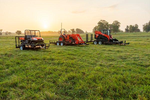 RTVs, tractors, skidsteers