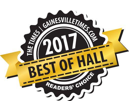 Thanks for your Support!  Best of Hall County 2017.