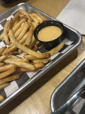 Homemade fries with house made sauce