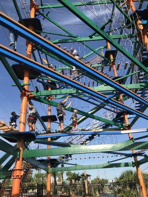 Tree Top Challenge Ropes Course