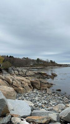 Walking back from Clark island to the Craignair inn