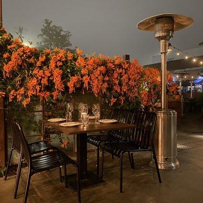 Gorgeous outdoor patio - so picturesque