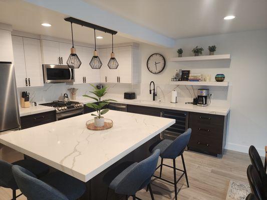 Custom kitchen cabinetry