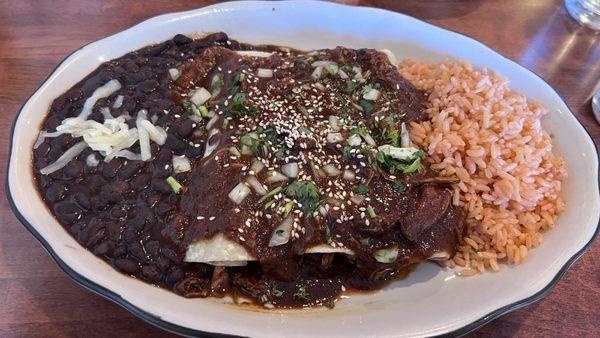 Enchiladas de Mole