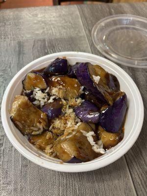 Delicious eggplant