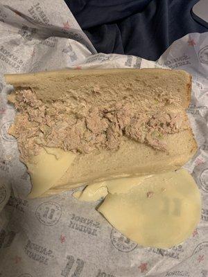 The sandwich in question