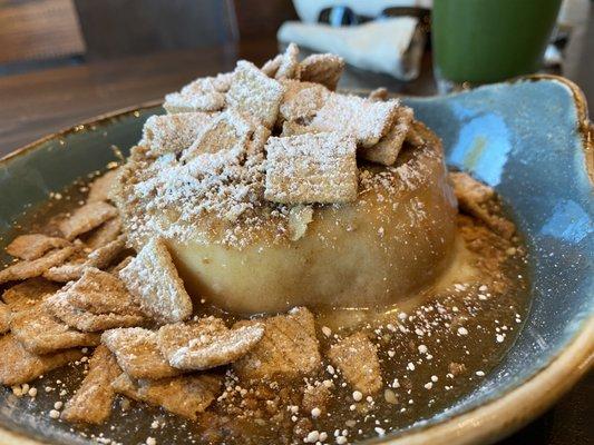 Caramel Crunch Cinnamon Roll