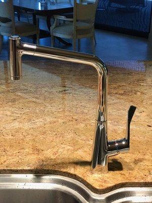 Hans Grohe faucet installed at The Reserve Country Club.