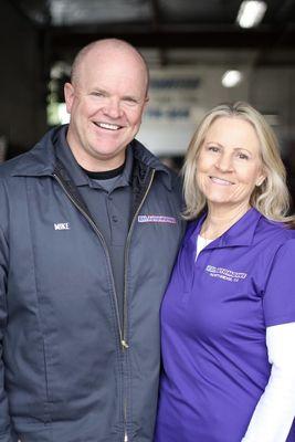 Mike and Nancy Wright, Owners