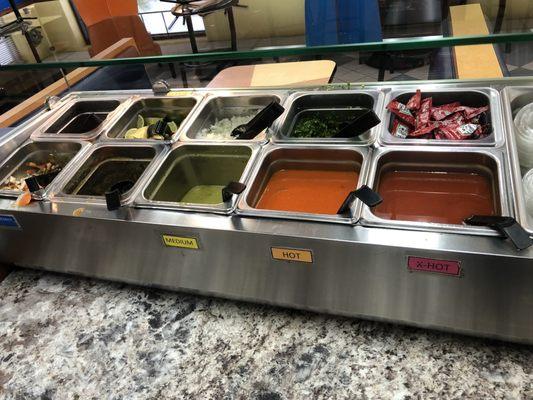 Salsa Bar