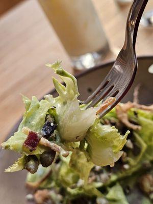 Close-up of the Wedge Salad.