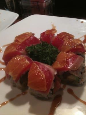 Ask for Tuna with orange!