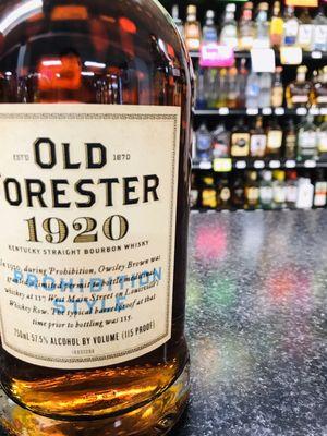 Old Forester 1920 in stock