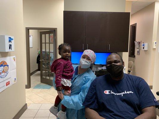 Give Kids A smile event at local dentist in Dallas, Ga. Our Dentist and team at Dallas Dental Smiles doing this free event.