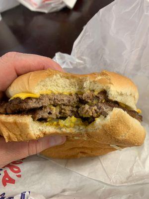 Reg . Double   Cheeseburger