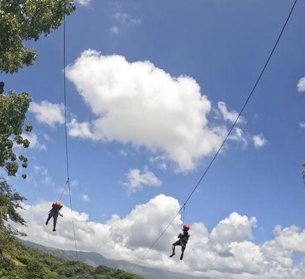 Tandem Zipline