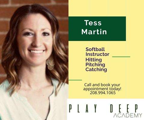 SoftBall Instructor - Hitting, Pitching, & Catching