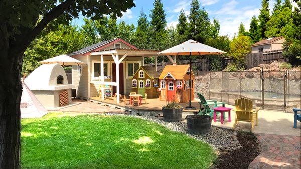 Casa Kidz village - always adding more play structures.