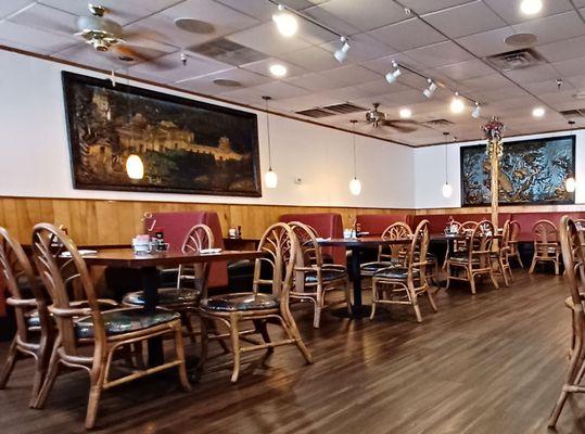 Nice dining area