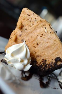 Homemade Peanut Butter Pie with an Oreo Crust