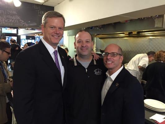 Breakfast with Charlie Baker and David D'Arcangelo