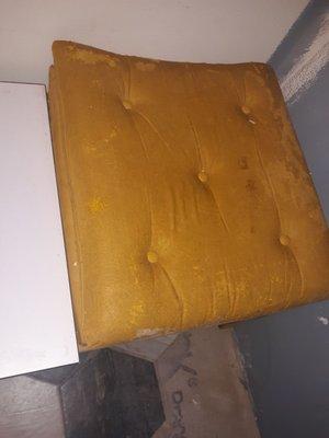 I am wondering price for reupholstering 2 seat cushions.  I have 5yards of vinyl