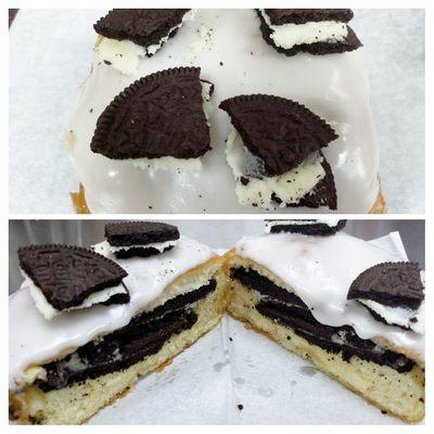 Deep fried Oreo donut   .....