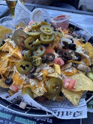 Chicken nachos