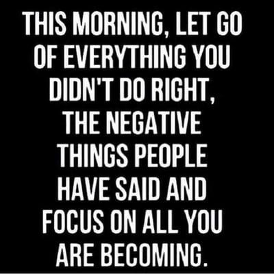 Take a deep breath and let it all go...all pain, all stress and all worry.