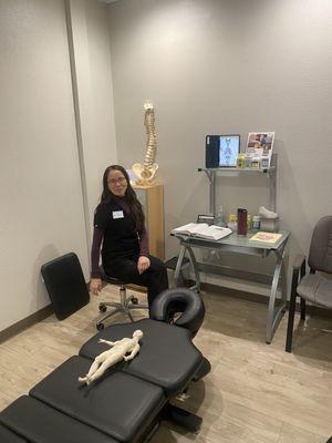 Dr. Dawn Liu during open house event!