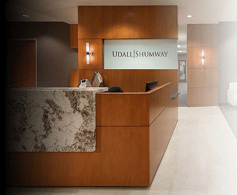 Udall Shumway PLC Lobby