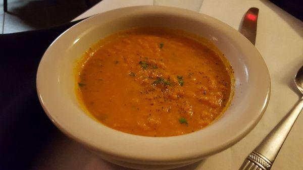 Carrot ginger soup