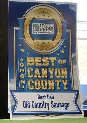 Voted Best Deli Old County Sausage, Nampa Idaho